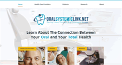 Desktop Screenshot of oralsystemiclink.net
